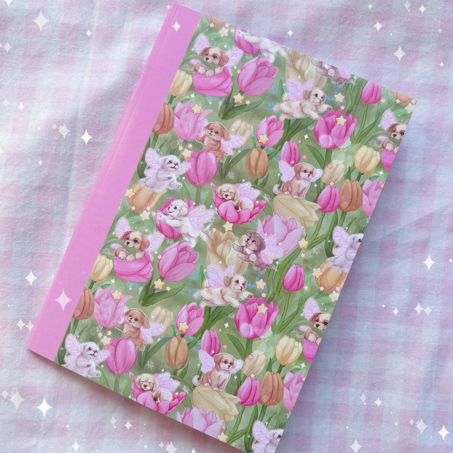 Fairy Puppies 48-Page Bullet Notebook