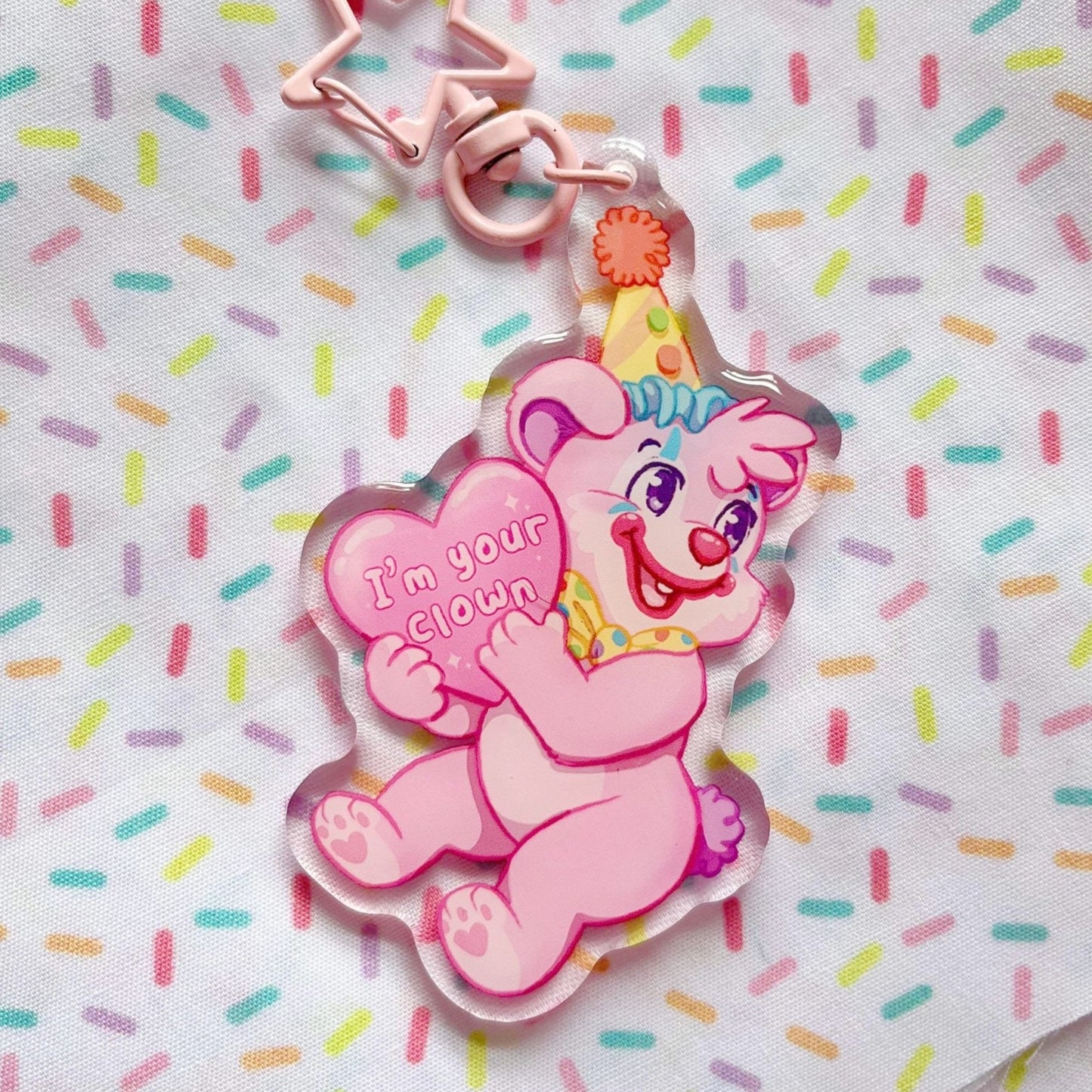 Little Clowns BFF Keychains Clowncore Bears