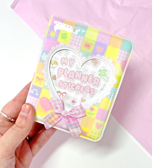Collection Binder 9x6cm with Planner Stickers