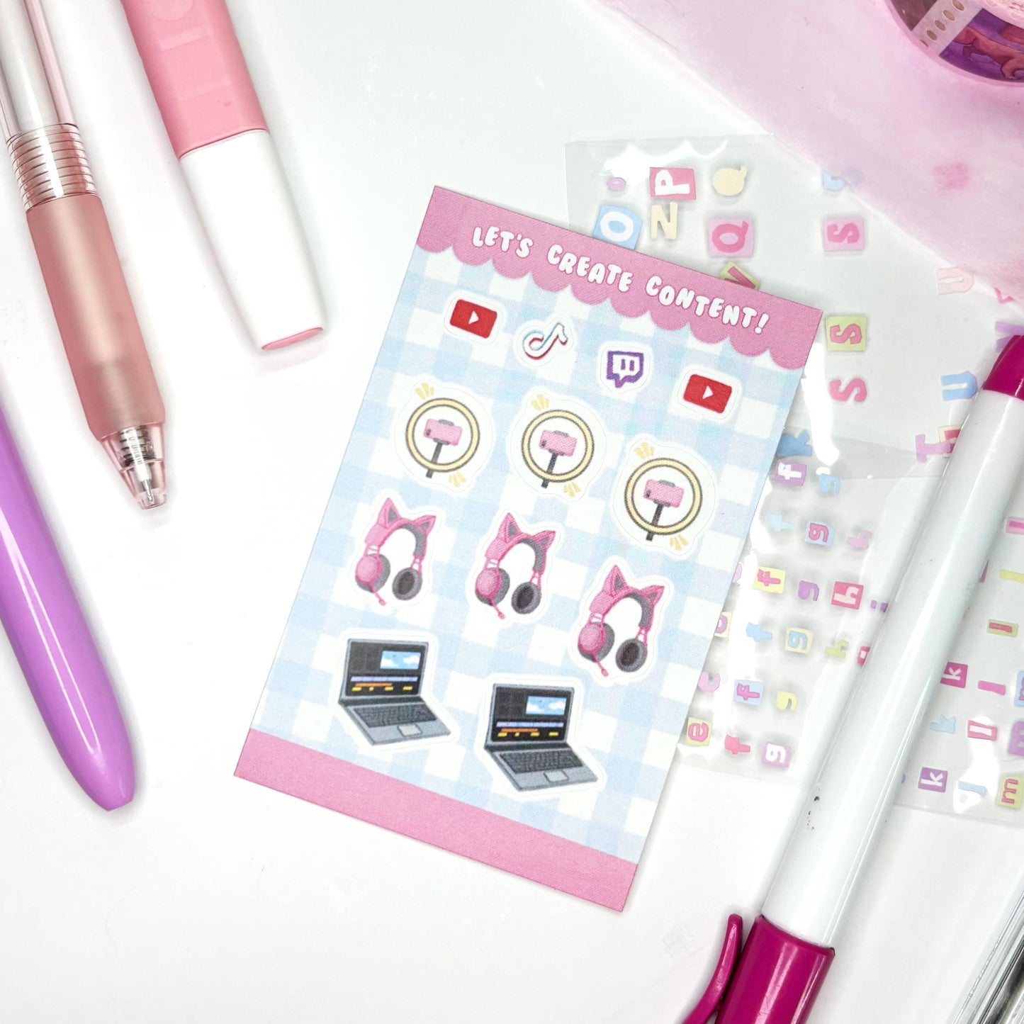Content Creation | Planner Stickers