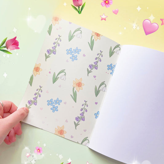 Springcore Scene A5 Blank Page Notebook