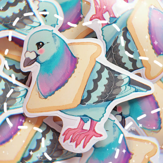 Cute Pigeon | Vinyl Sticker