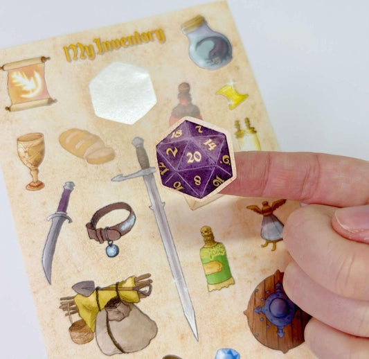 BG3 Inventory | Sticker Sheet