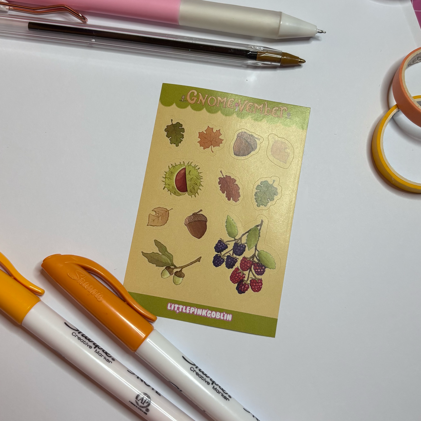 Gnome-vember | Planner Stickers