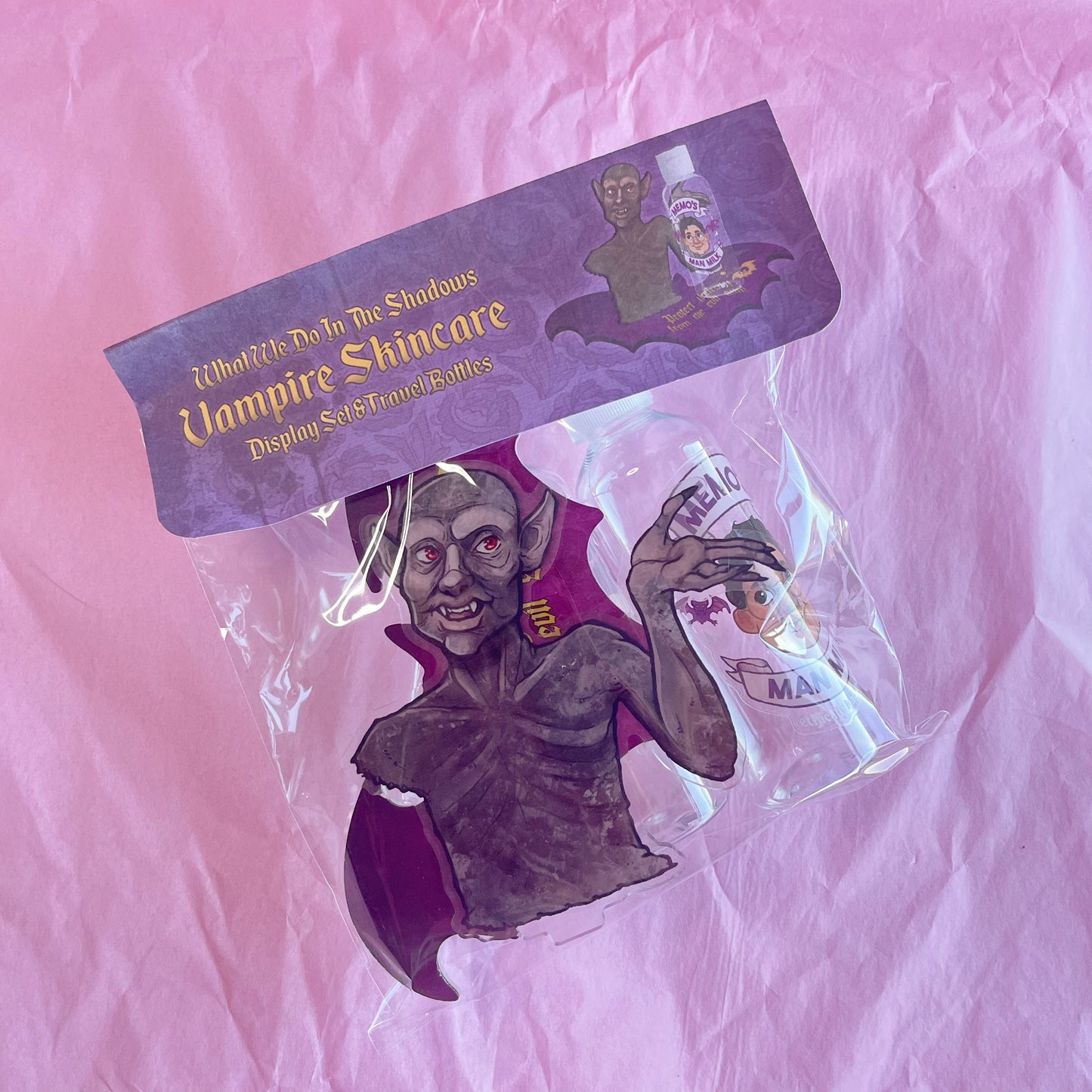 Baron Afonas Vampire Skincare Keeper Acrylic Standee Set