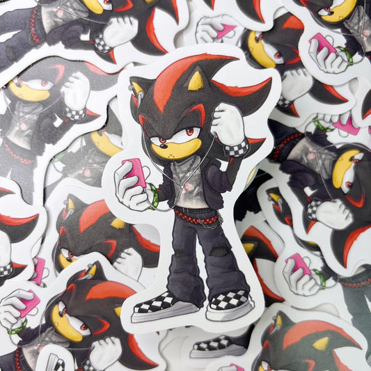 Shadow the Emo Kid | Vinyl Sticker
