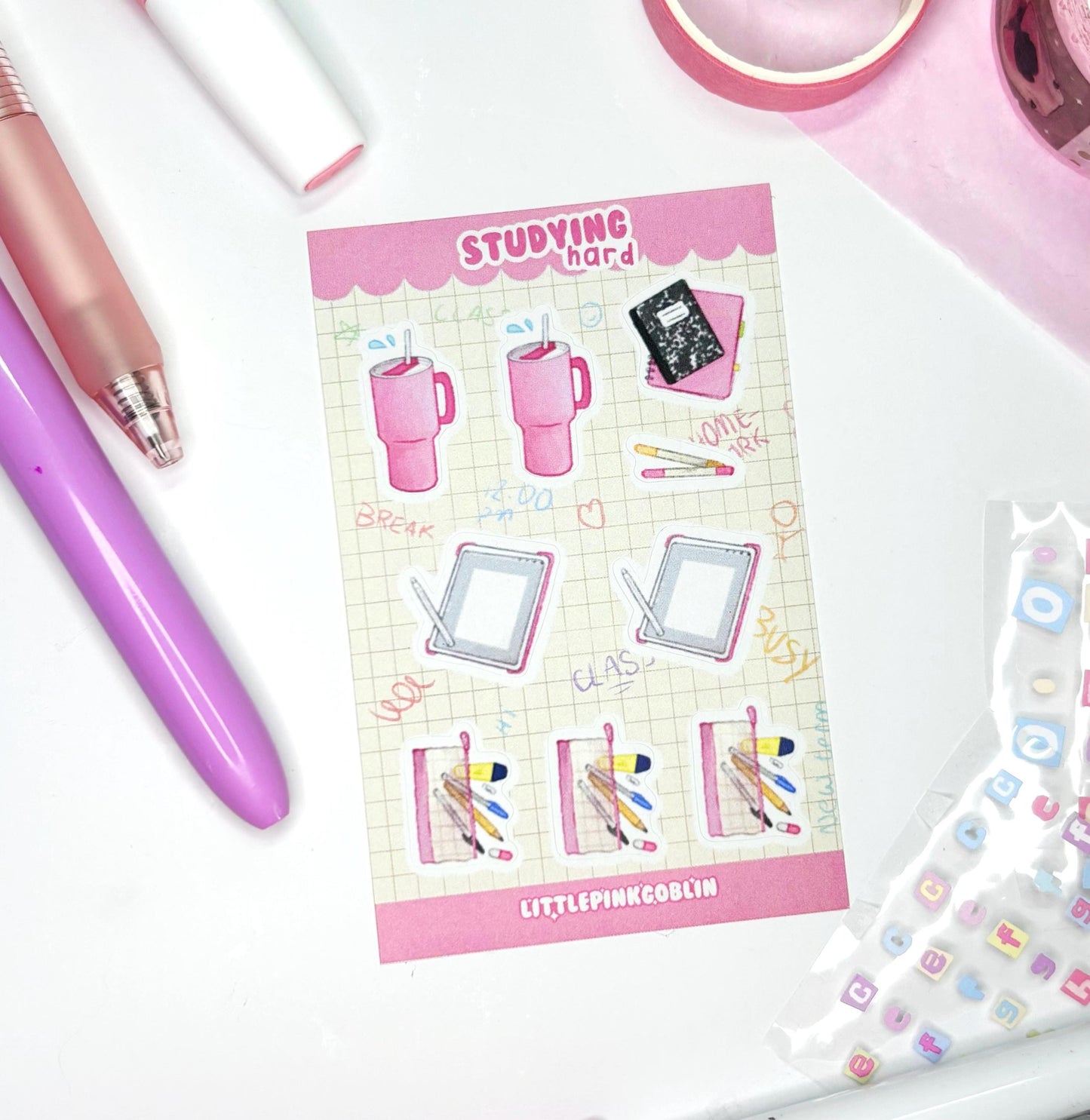 Studying | Planner Stickers