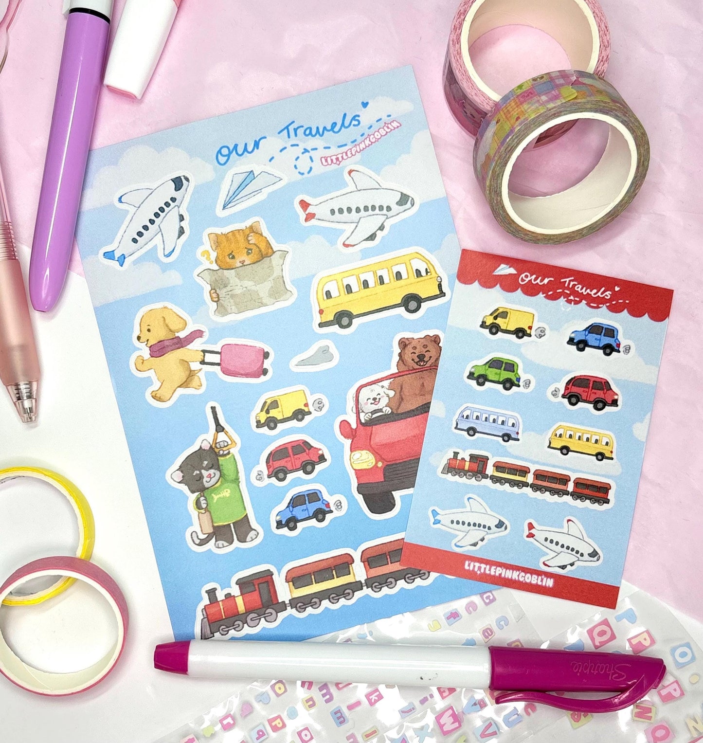 Travelling | Planner Stickers