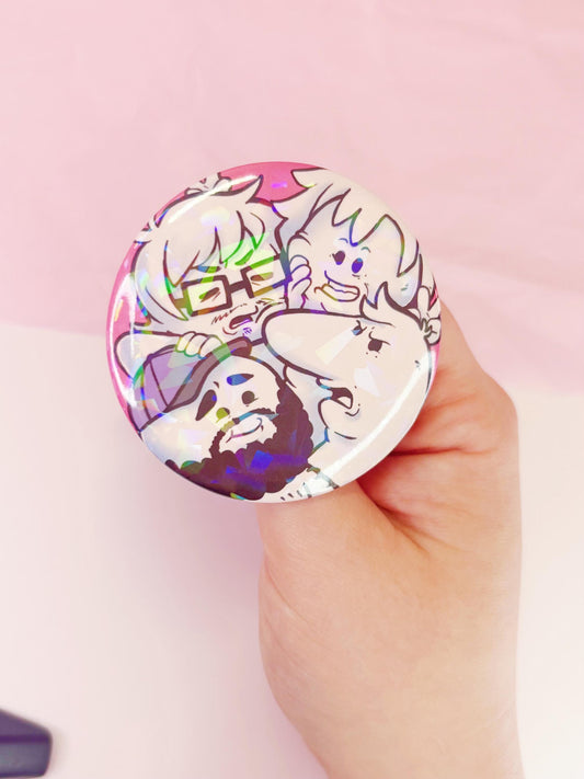 OneyPlays Fan Art | Holographic Badge