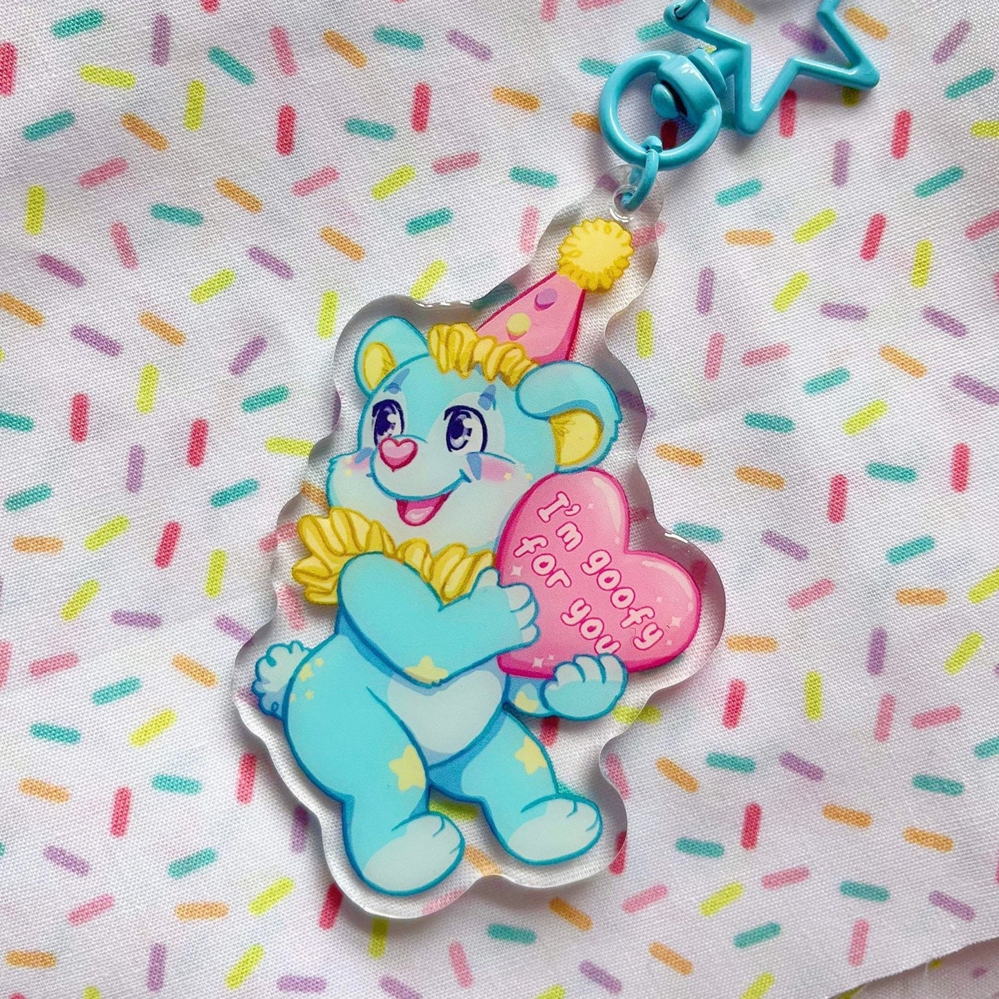 Little Clowns BFF Keychains Clowncore Bears