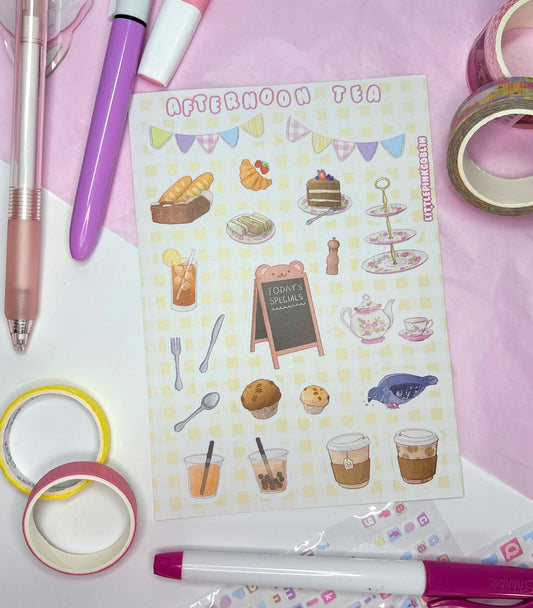 Afternoon Tea | Planner Stickers