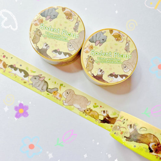 Rodent Picnic | Washi Tape
