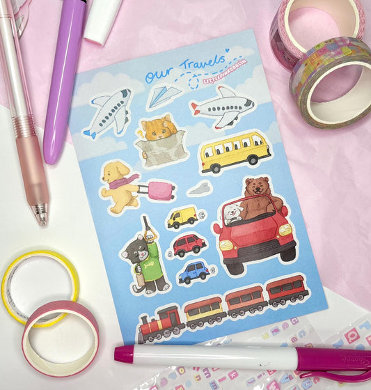 Travelling | Planner Stickers