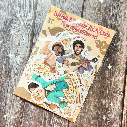 OFMD Character Quote Collection | Vinyl Stickers