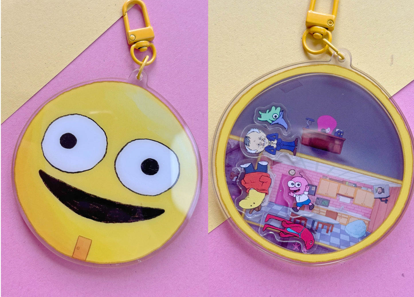 Smiling Friends HQ | Shaker Charm