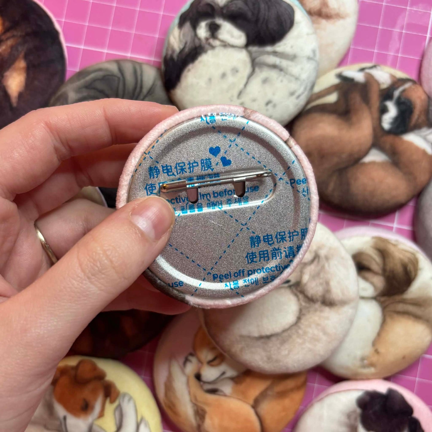 Paws & Dreams Plush Pin | Toy Terrier