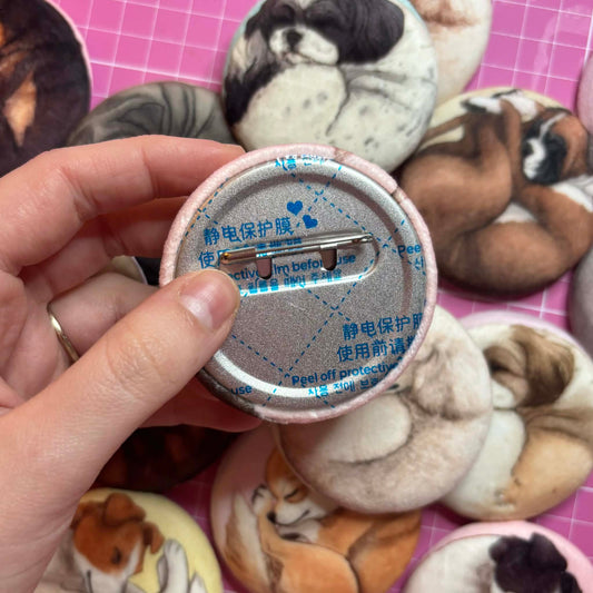 Paws & Dreams Plush Pin | Toy Terrier