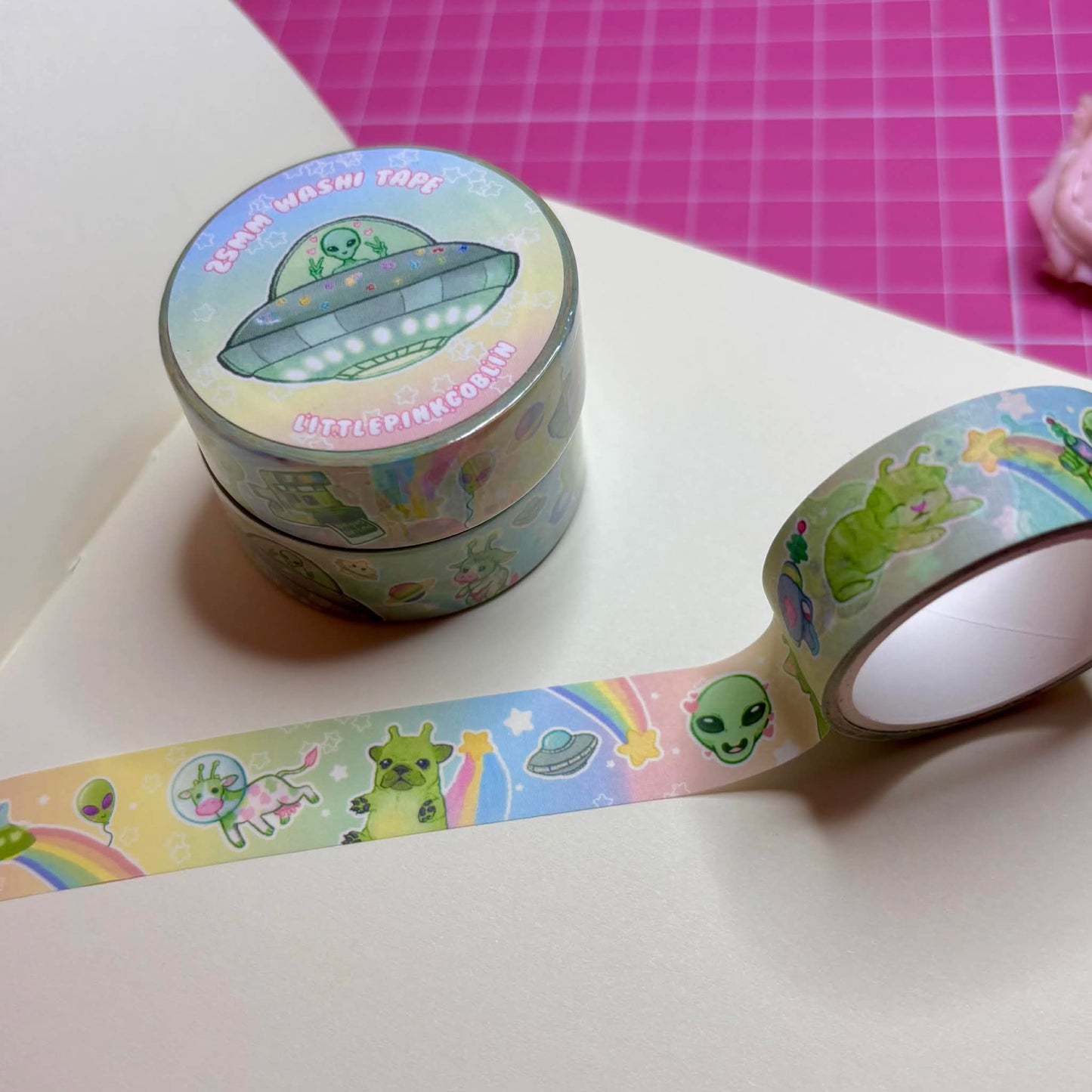 Aliens 15mm Washi Tape