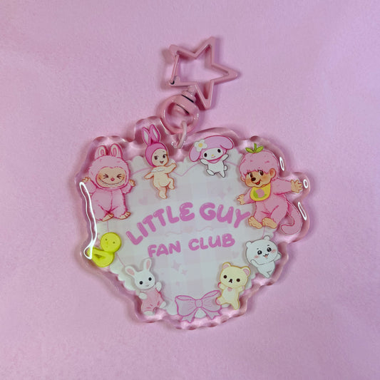 Little Guy Fan Club Keychain Charm