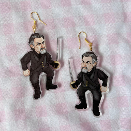 Izzy Hands Acrylic Earrings