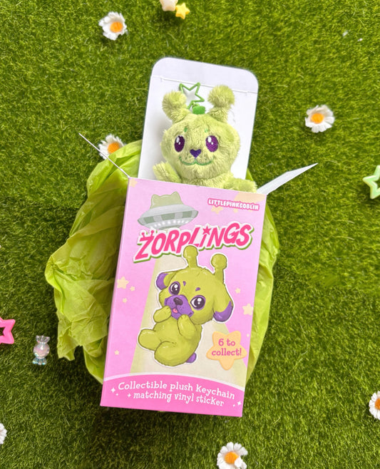 Zorpling “Zimbob” Plush Bag Charm