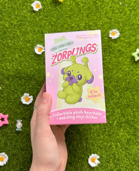 Zorplings Plush Bag Charm Blind Box