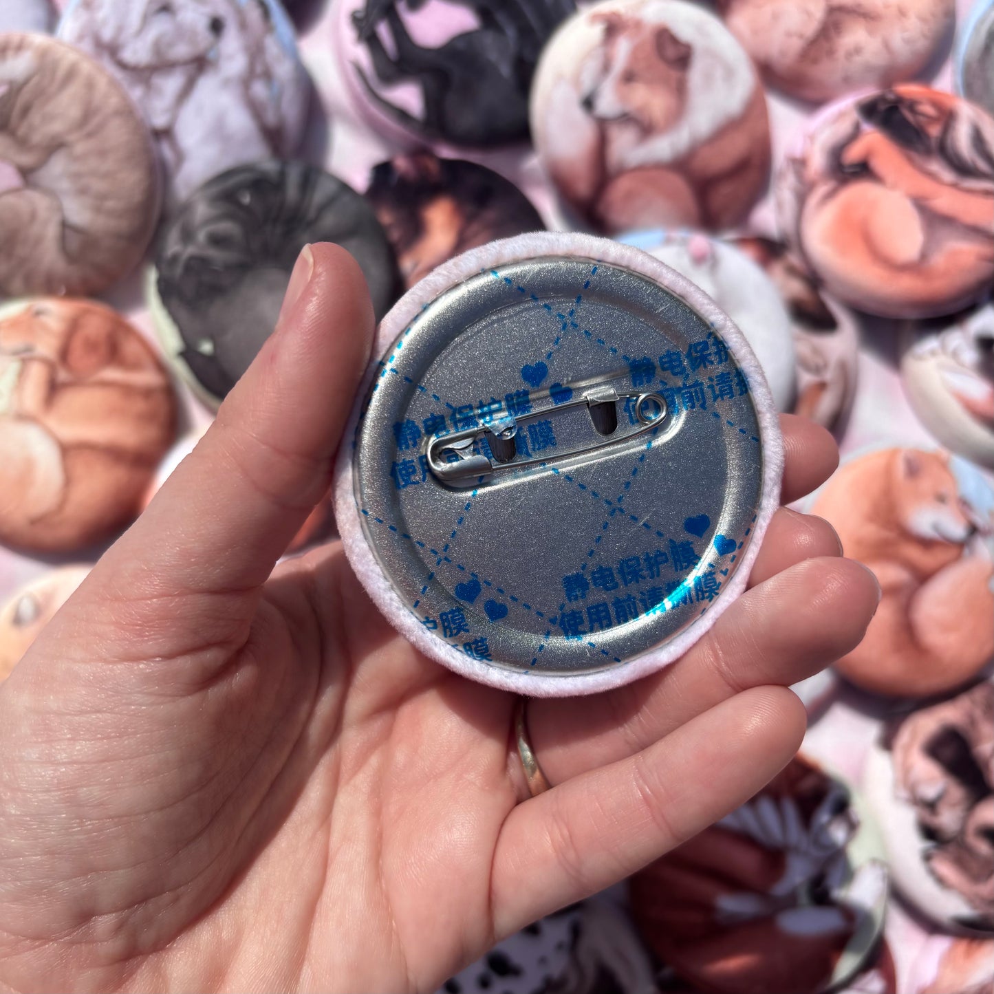 Paws & Dreams Plush Pin | Poodle