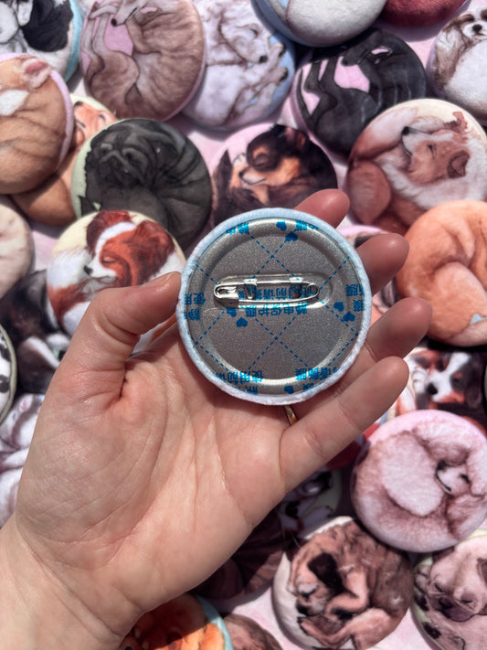 Paws & Dreams Plush Pin | Samoyed