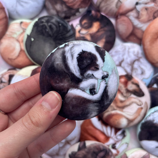 Paws & Dreams Plush Pin | Border Collie