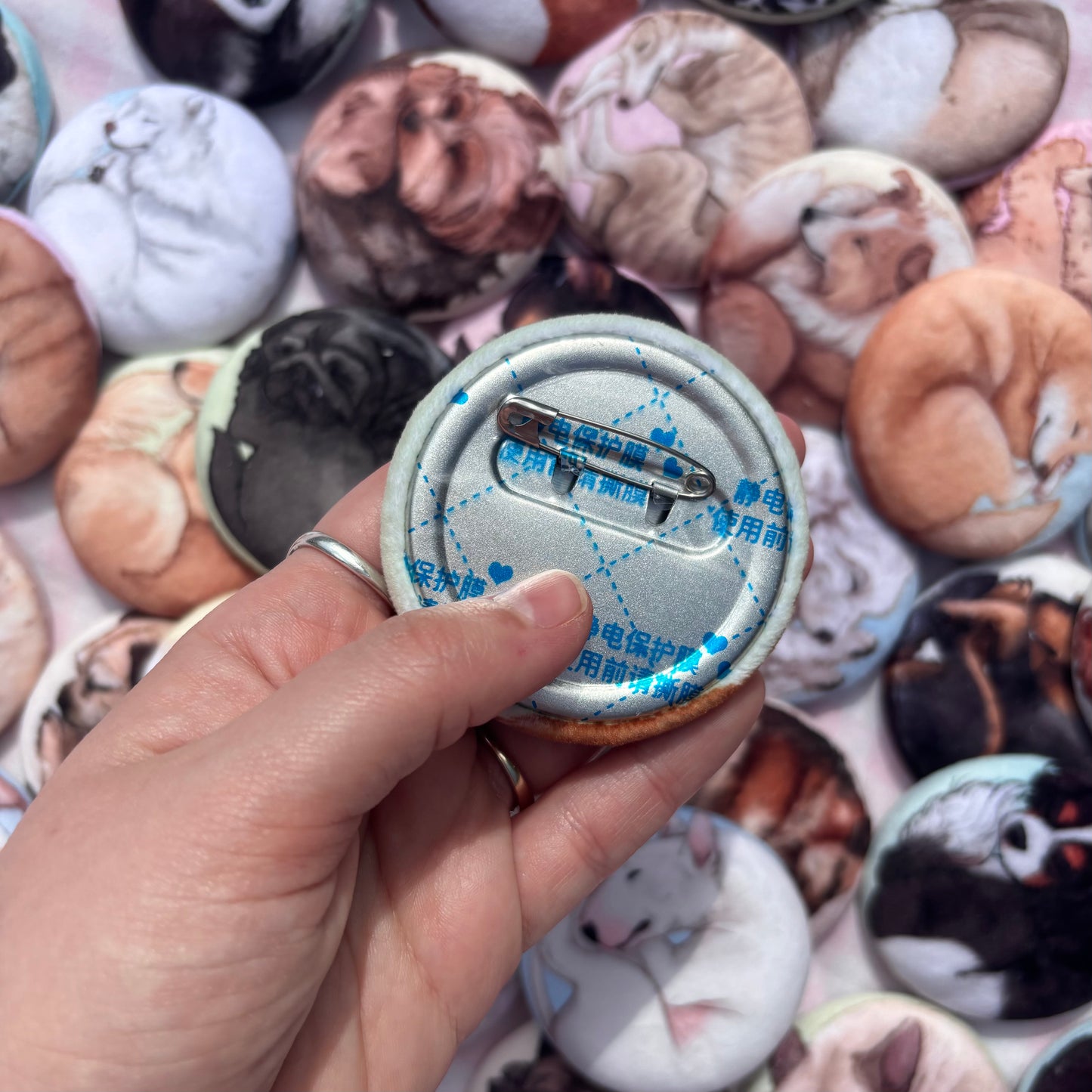 Paws & Dreams Plush Pin | Bulldog