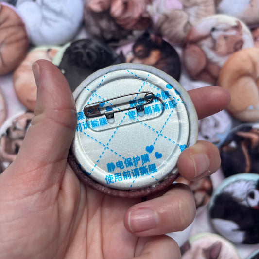 Paws & Dreams Plush Pin | Boxer