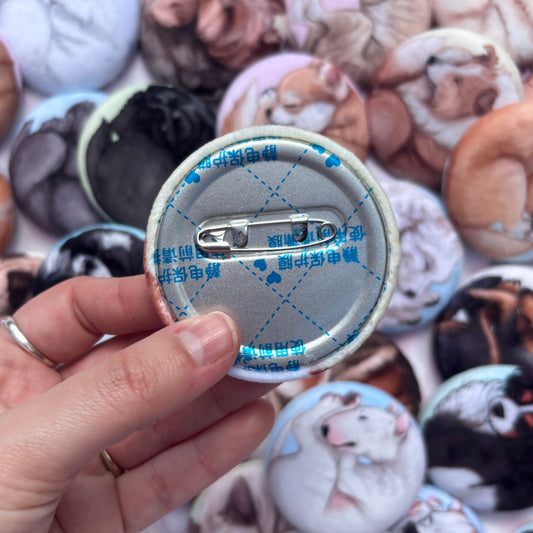 Paws & Dreams Plush Pin | Papillon