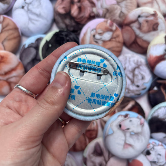 Paws & Dreams Plush Pin | Shiba Inu