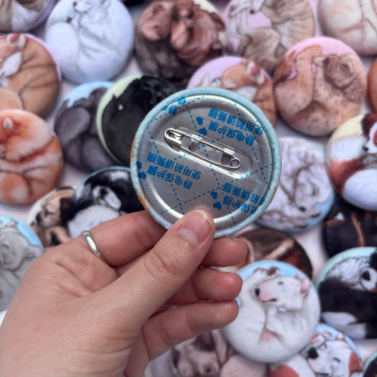 Paws & Dreams Plush Pin | Chow Chow