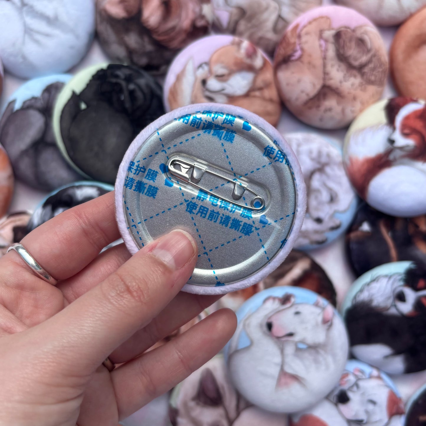Paws & Dreams Plush Pin | Pug