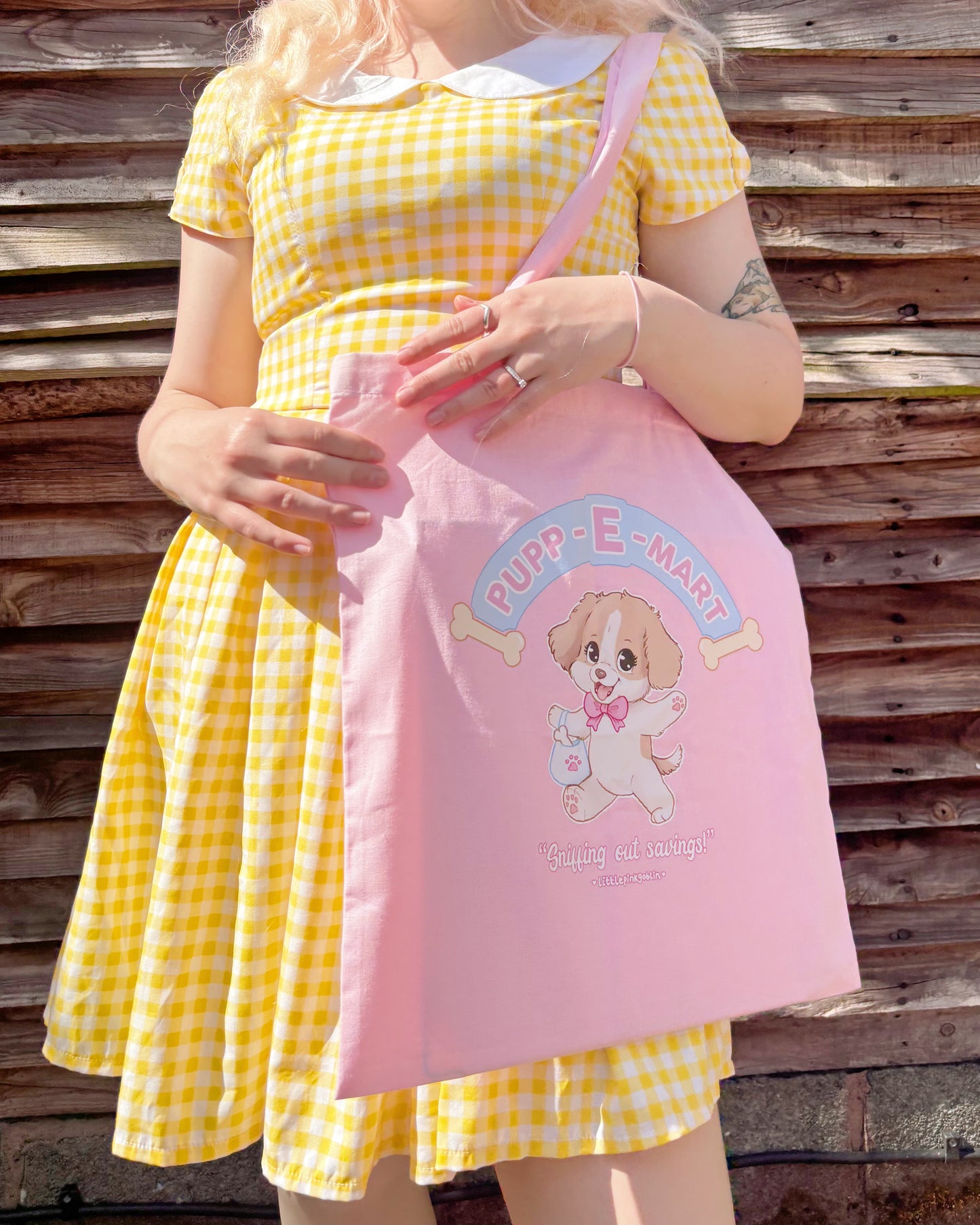 Pupp-E-Mart Tote Bag