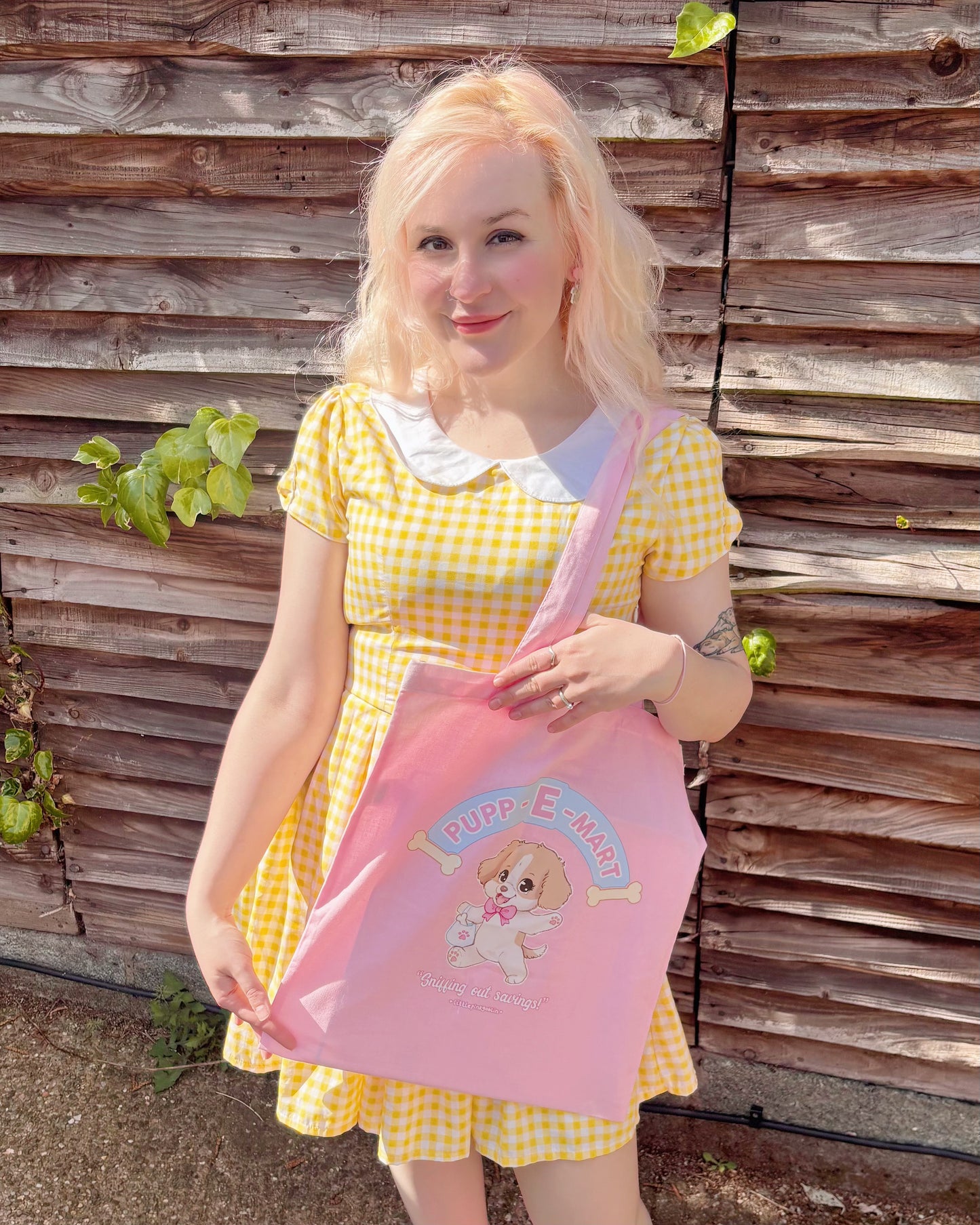 Pupp-E-Mart Tote Bag