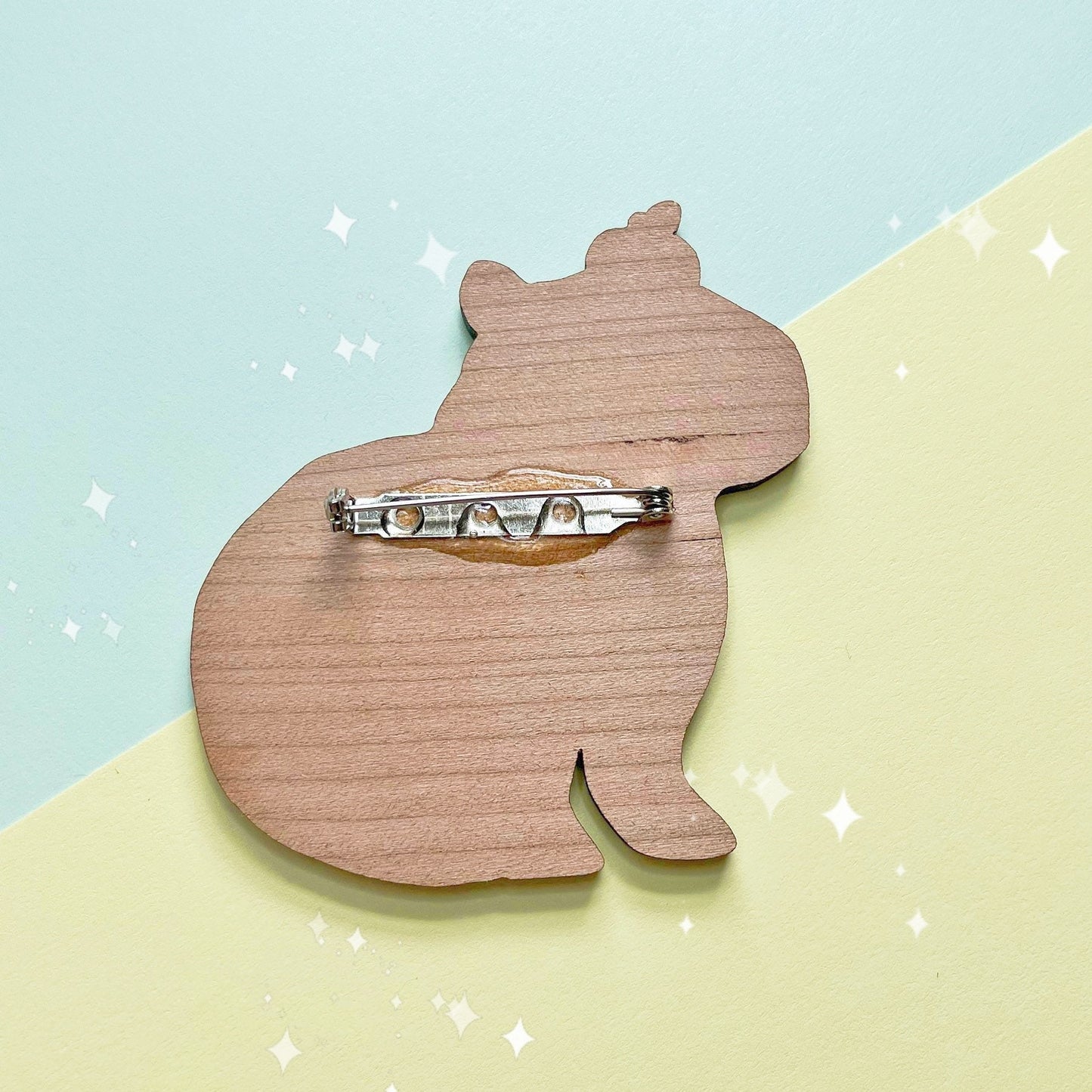 Cute Capybara | Wooden Pin