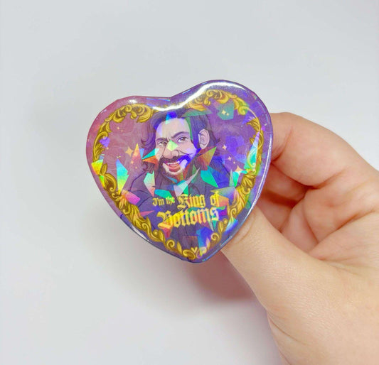 WWDITS Laszlo ‘I’m the King of Bottoms’ | Holographic Badge