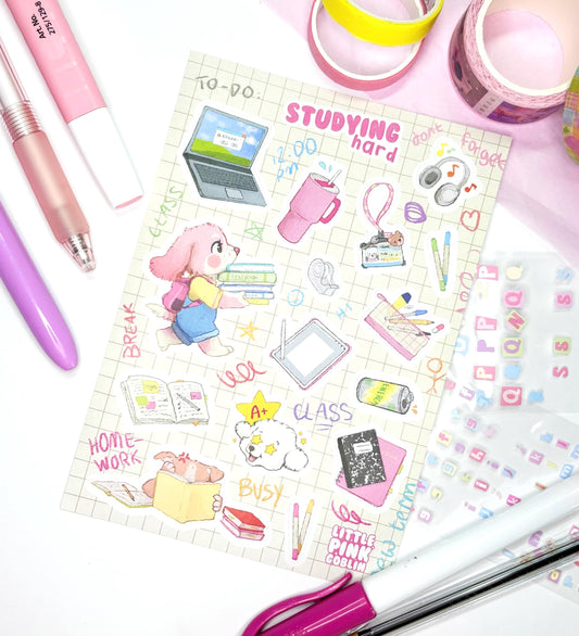 Studying | Planner Stickers