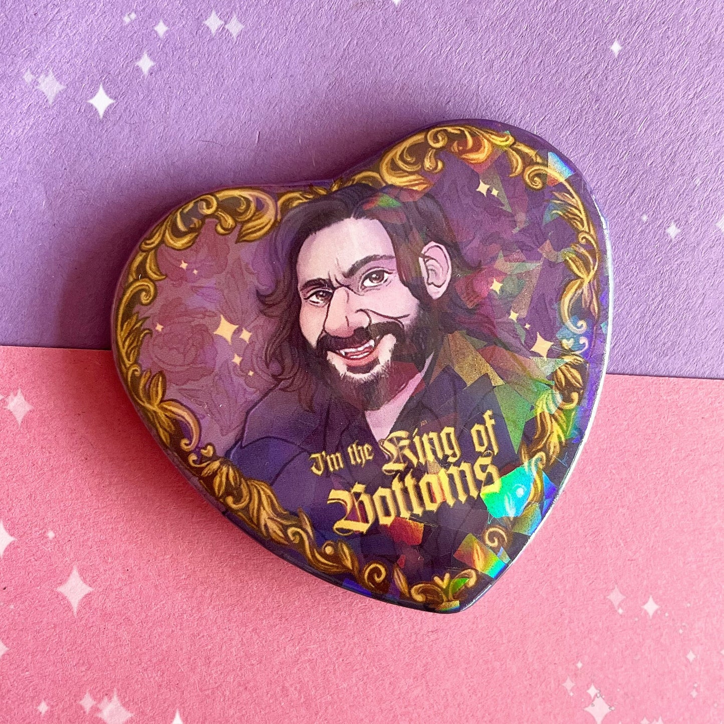 WWDITS Laszlo ‘I’m the King of Bottoms’ | Holographic Badge