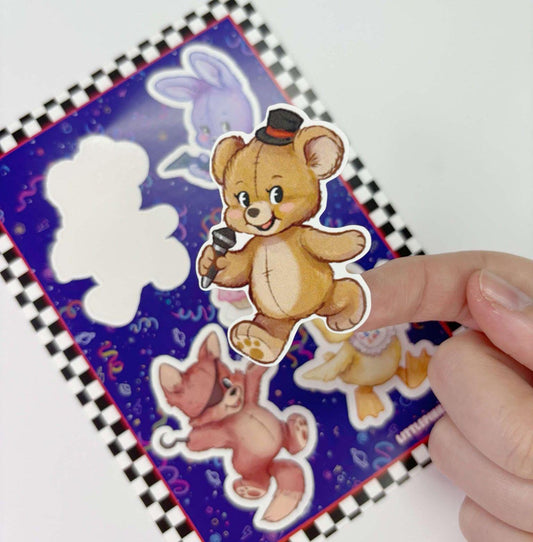 FNAF Kitsch Fan-Art | Vinyl Sticker Sheet