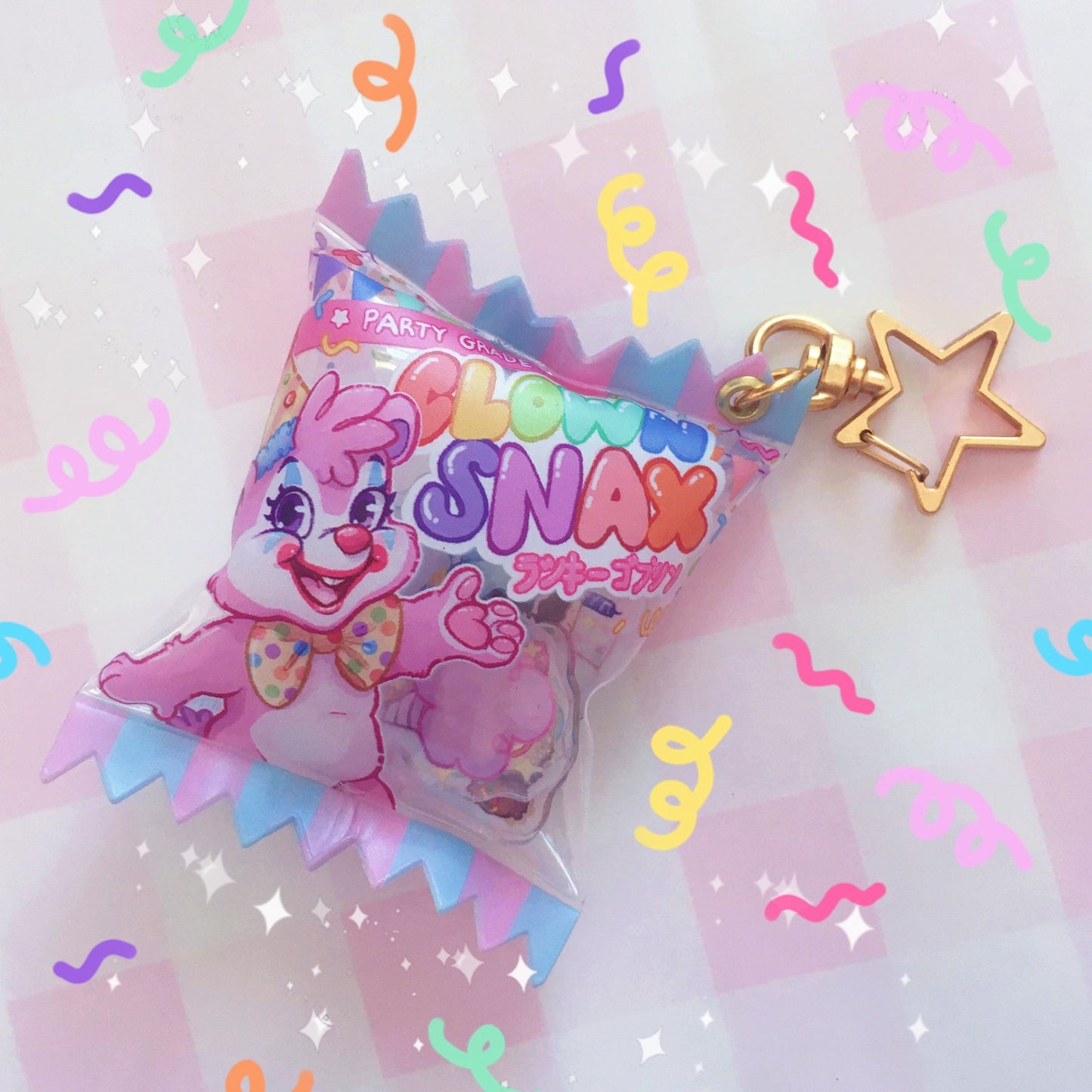 Clown Snax Clowncore | Candy Bag Keychain