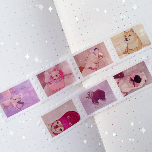 Meme Dog Stamp | Washi Tape