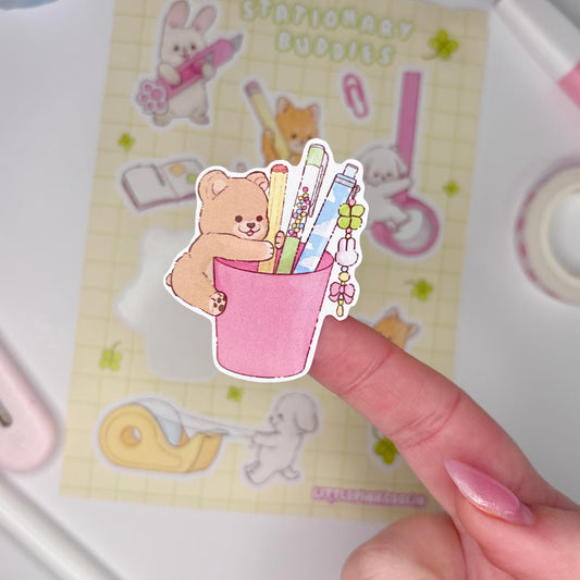 Stationary Buddies | Sticker Sheet