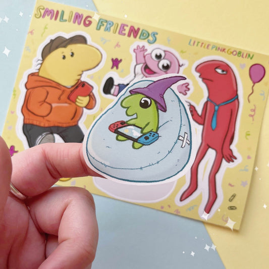 Smiling Friends | Vinyl Sticker Sheet