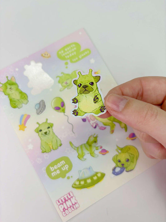 Alien Cuties | Sticker Sheet
