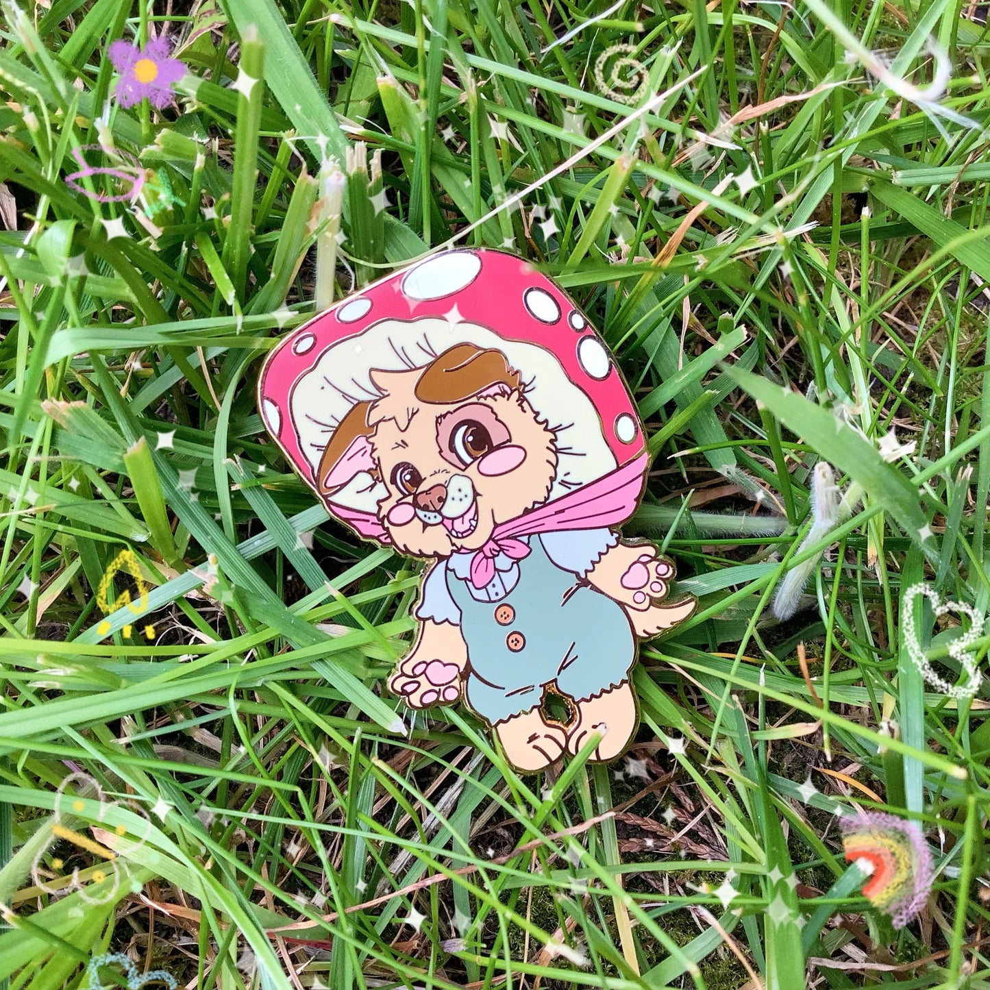 Goblincore Friends Enamel Pins
