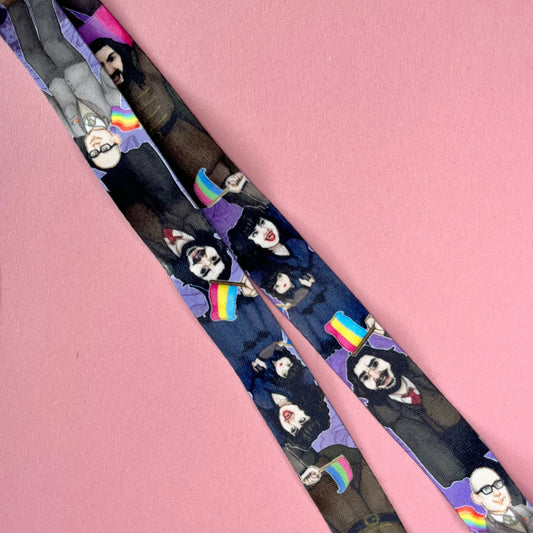 WWDITS ‘Ay I’m Bein’ Gay Ova Here!’ Lanyard