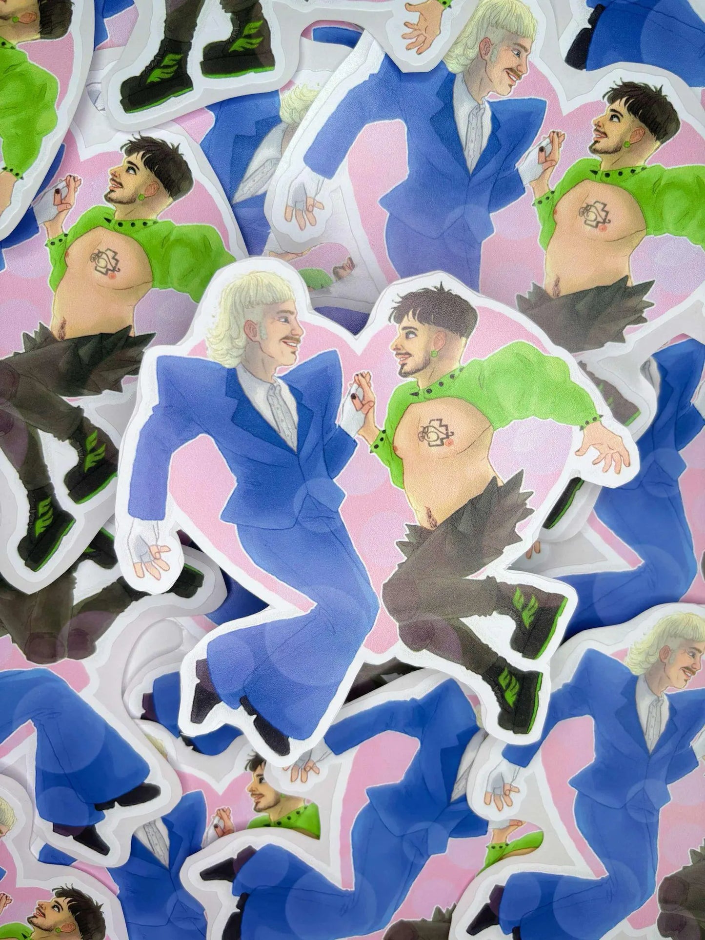 Käärijä and Joost Fan-Art | Vinyl Sticker